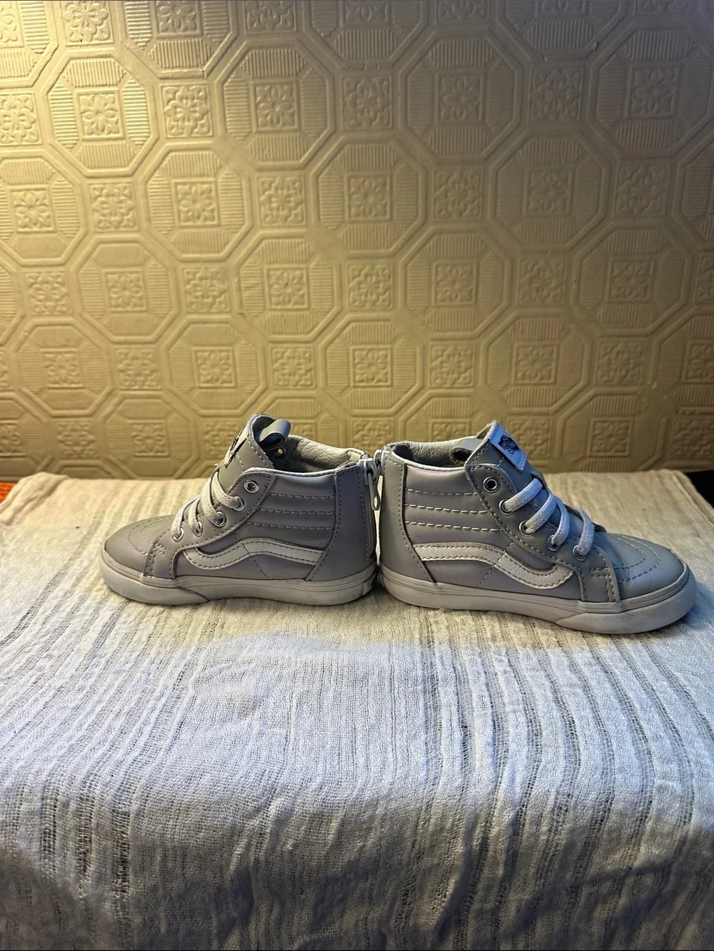 Vans Kids Gray High-Top Sneakers